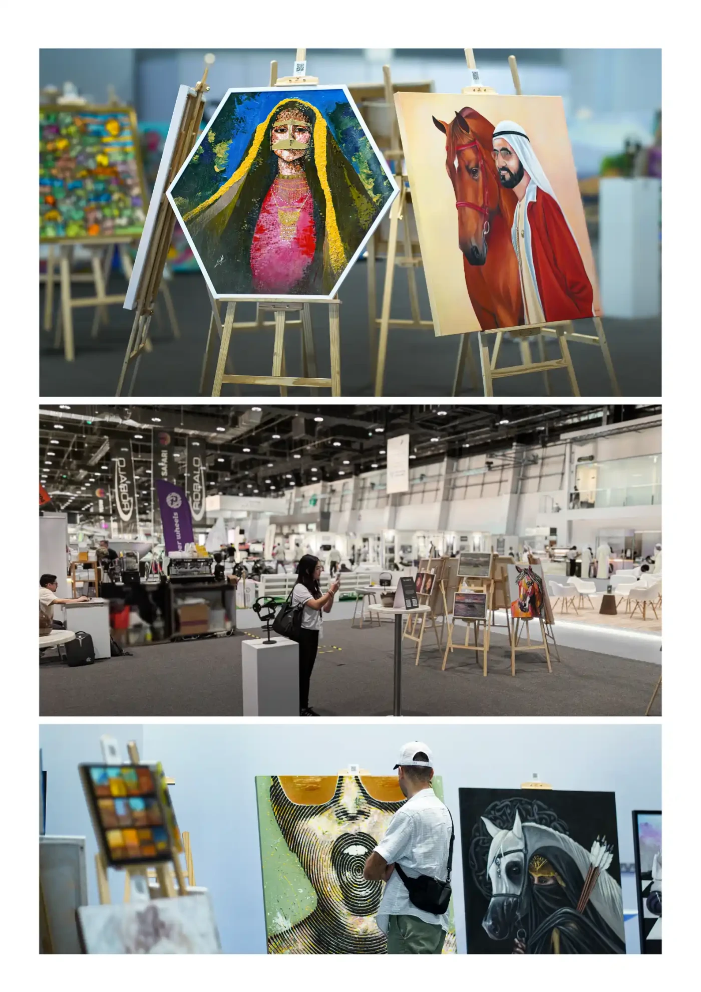 Abu Dhabi International Boat Show - Art Exhibition by DiarBid